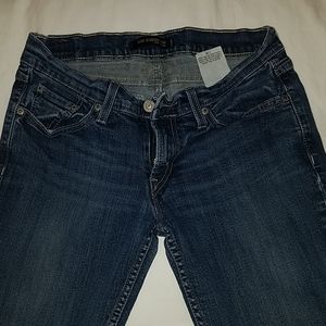 Levi's 524 Too Superlow Bootcut Size 7 Medium